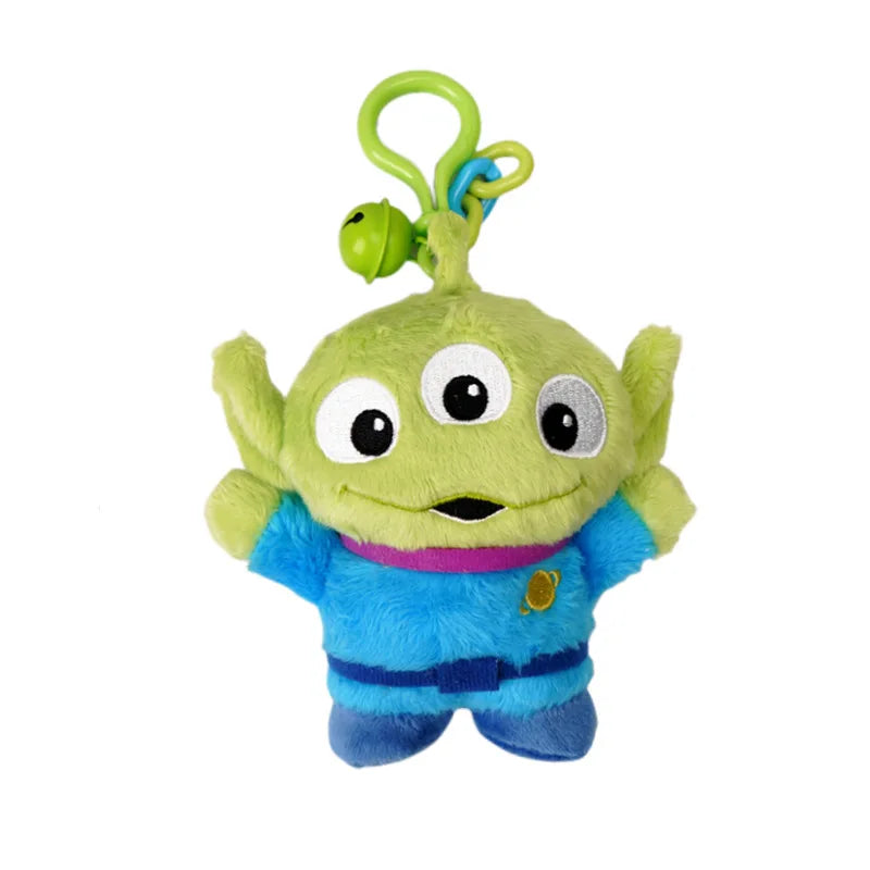 Cartoon Plush Doll Keychain - Cute Stuffed Animal Bag Charm