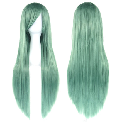 Long Straight Cosplay Wig 80cm Synthetic Hair – 36 Colors