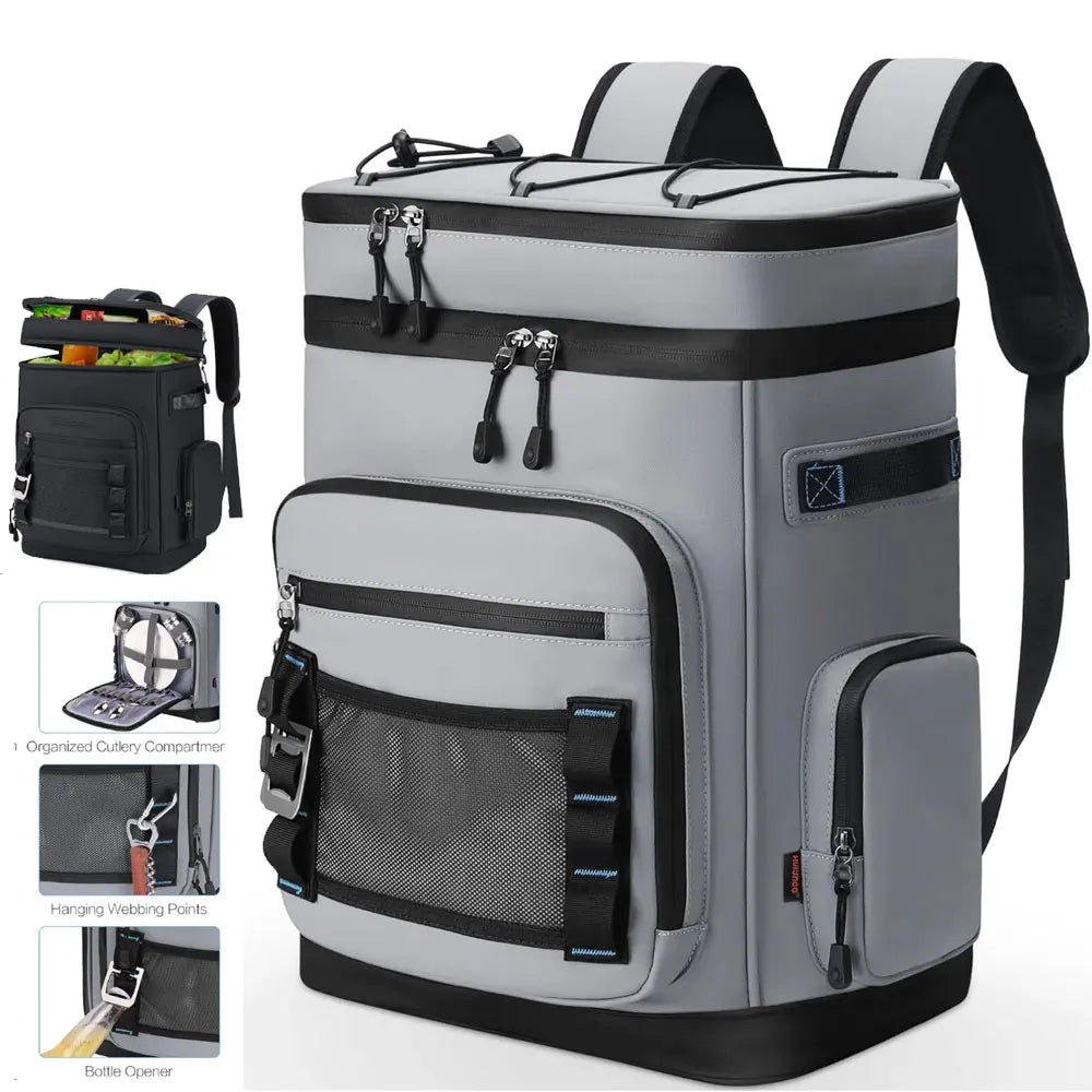 30L Insulated Cooler Backpack – Waterproof & Leak-Proof
