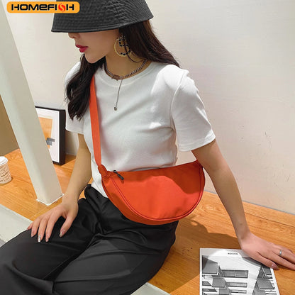 Crossbody Shoulder Bag – Casual Lightweight Crescent Messenger Bag