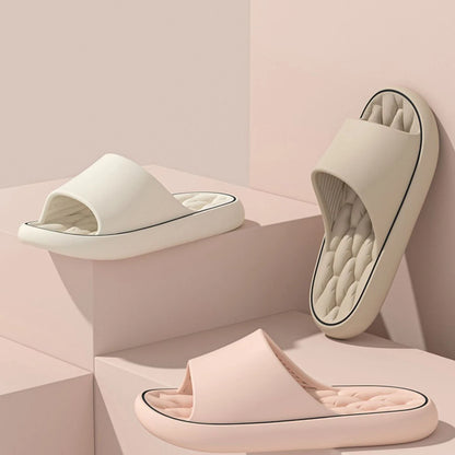 EVA Cloud Slippers – Thick Sole Cushion Slides for Indoor & Outdoor