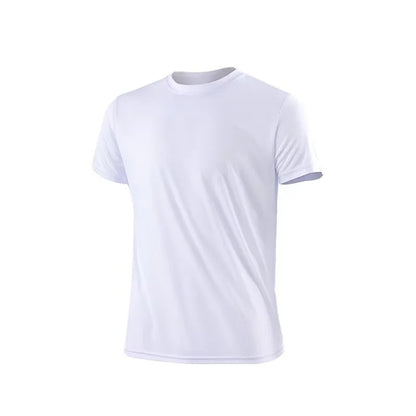 Men's Quick-Dry T-Shirt – Loose Fit Breathable Running & Sports Tee