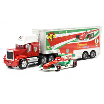 Pixar Cars Die-Cast Toy – Lightning McQueen, King & Ramirez