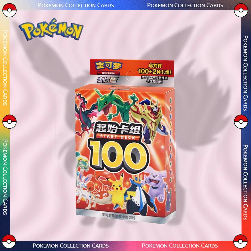 Pokemon Trade Cards Simplified Ptcg Chinese Pre-Set Starting Card Set 100 Sword Shield Battle Game