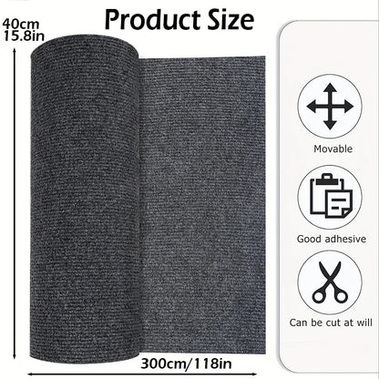 Self-Adhesive Runner Rug – Water-Absorbent Non-Slip Carpet 40cm x 3m