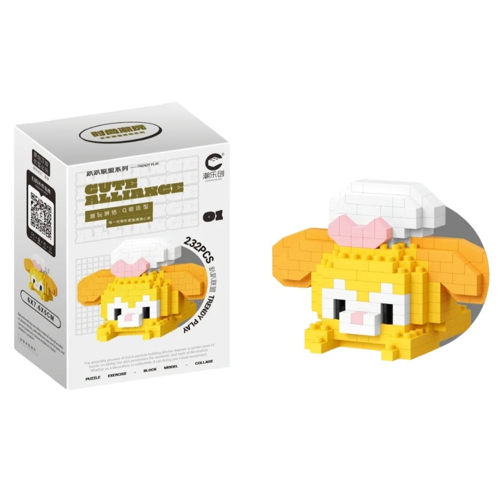 Disney Tsum Tsum Mini Building Blocks – Cartoon Micro Brick Figures