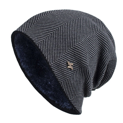 Fleece-Lined Knit Beanie – Warm Winter Hat for Men & Women