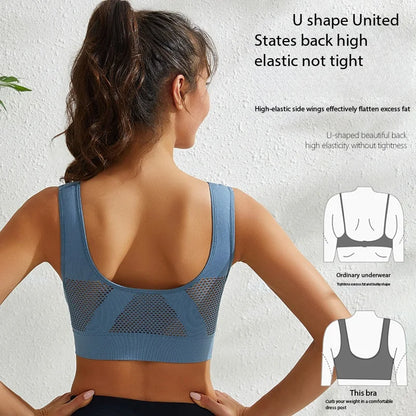 Women's High-Impact Sports Bra – Shockproof Running & Fitness Bra