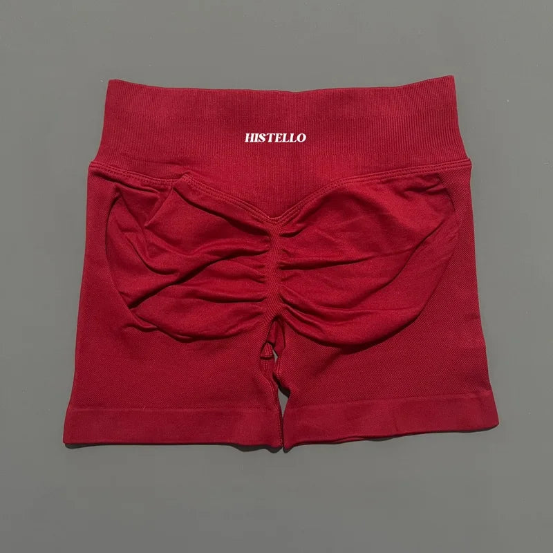 Women's Seamless High-Waist Workout Shorts – Yoga & Gym