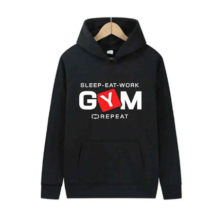 Creative Letter Print Hoodie Y2K Streetwear Fleece Pullover