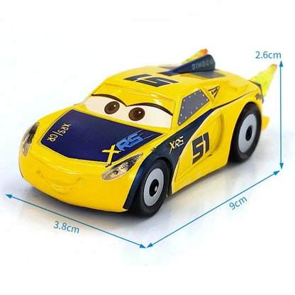 Pixar Cars Die-Cast Metal Model Cars – Lightning McQueen & Friends