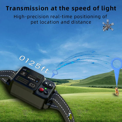 GPS Wireless Dog Fence – Outdoor Waterproof Anti-Loss Containment System