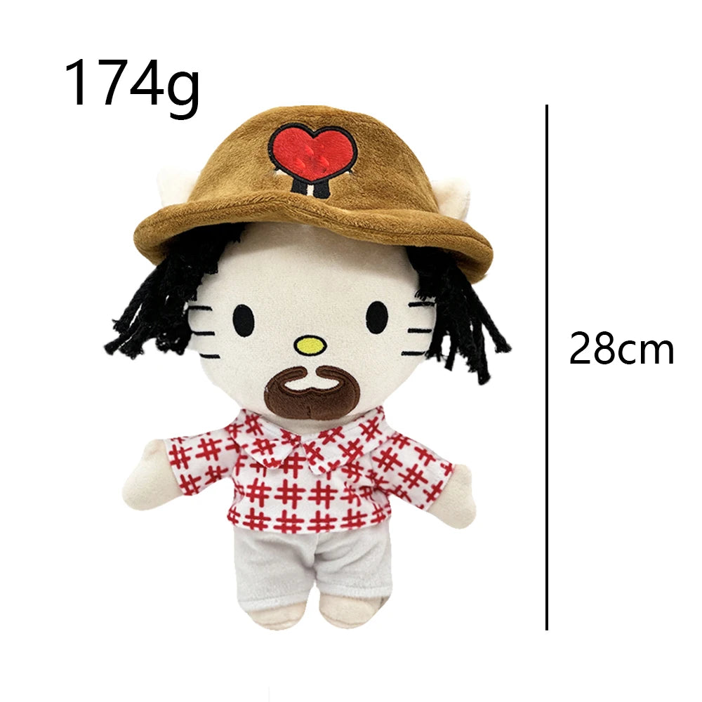 Hip-Hop Cat Plush Toy Doll – Rapper Style Stuffed Animal