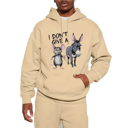 Drawstring Hoodie Casual Fleece Pullover Sweatshirt