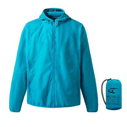 Waterproof Packable Hiking Jacket – Unisex Windbreaker