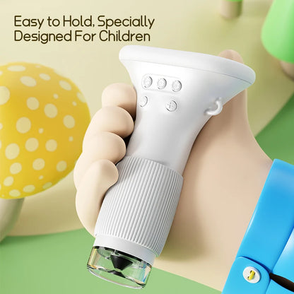 Kids Digital Microscope 1000x – 200MP LED with Photo & Video