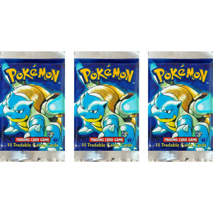 Pokemon TCG Vintage Booster Packs – Base Set, Jungle & Fossil
