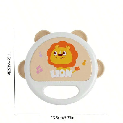 Kids Handheld Tambourine Baby Percussion Toy