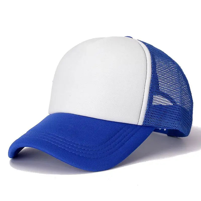 Mesh Trucker Baseball Cap – Adjustable Snapback Hat for Men & Women