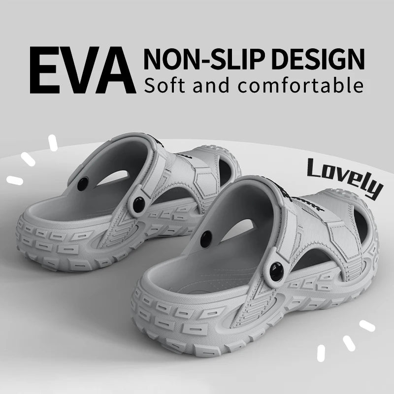 Eva Sandals Men Summer Thick Soft Soled Outdoor Wear - Soft Thick