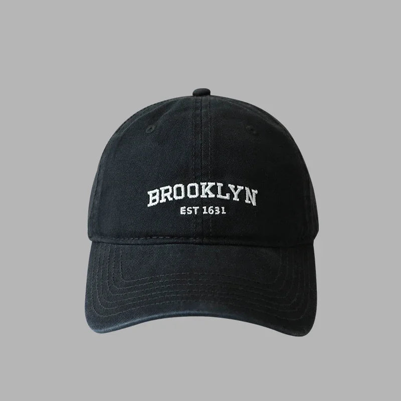 Brooklyn Embroidered Baseball Cap – Unisex Dad Hat
