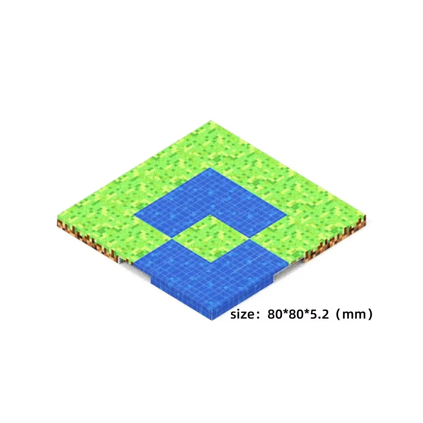 Magnetic Building Block Base Plate – Compatible Puzzle Toy for Kids