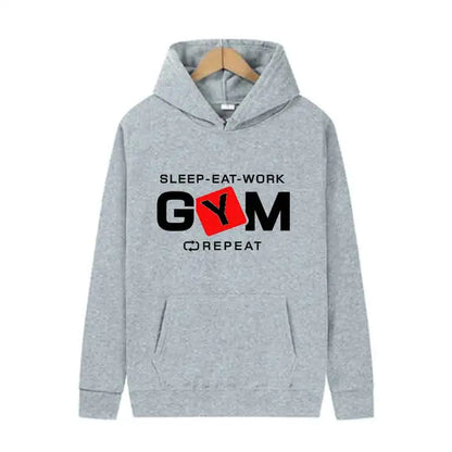 Creative Letter Print Hoodie Y2K Streetwear Fleece Pullover