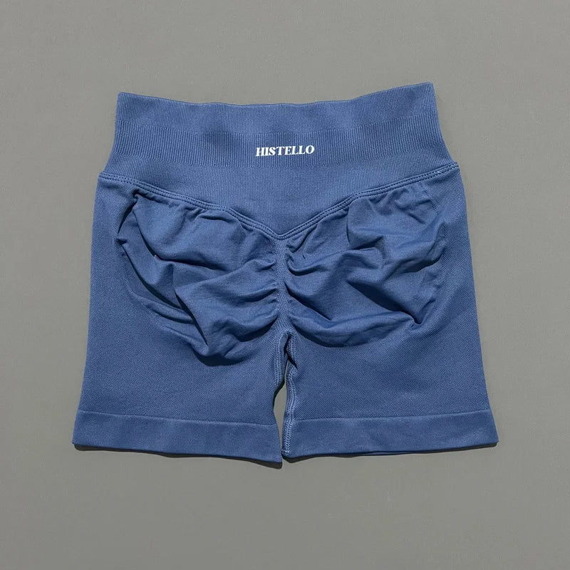 Women's Seamless High-Waist Workout Shorts – Yoga & Gym