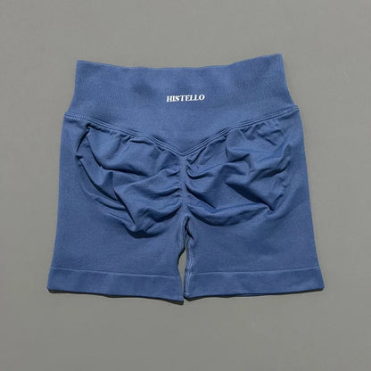 Women's Seamless High-Waist Workout Shorts – Yoga & Gym