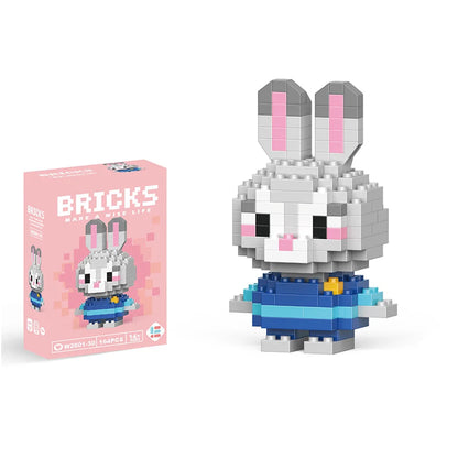 Disney Mini Building Blocks - Cute Character Micro Brick Figure Toy