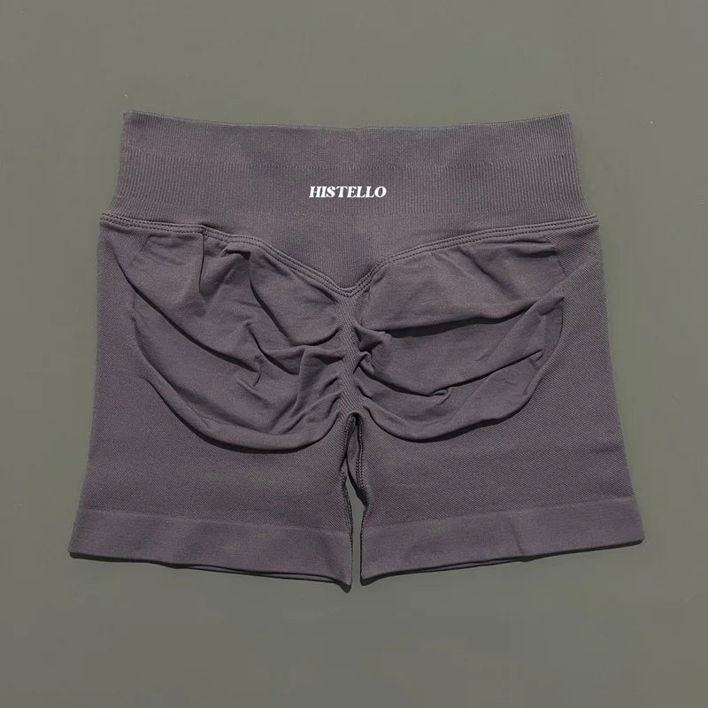 Women's Seamless High-Waist Workout Shorts – Yoga & Gym