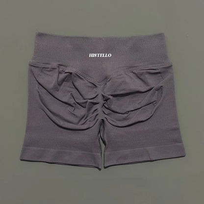 Women's Seamless High-Waist Workout Shorts – Yoga & Gym