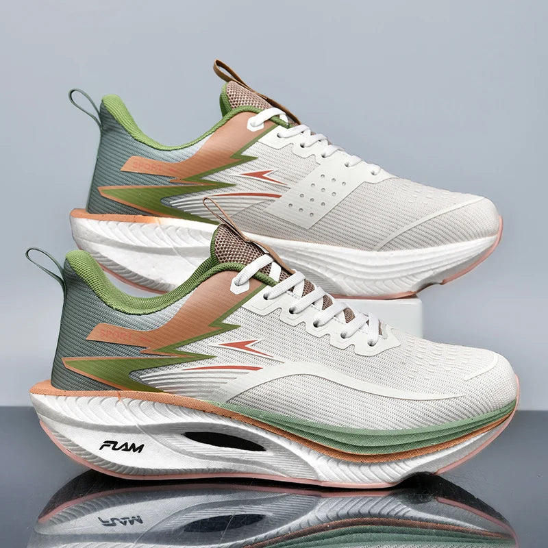 Running Shoes – Carbon Board Air Cushion Breathable Sneakers
