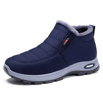 Women's Waterproof Snow Boots – Plush-Lined Warm Ankle Boots