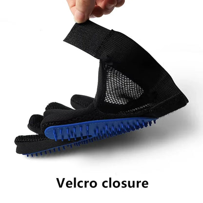 Pet Grooming Deshedding Glove for Cats & Dogs