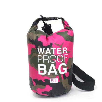 Waterproof Dry Bag – Outdoor Roll-Top Sack 2L to 30L