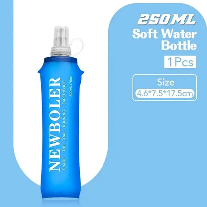 Collapsible Soft Flask Water Bottle for Running – 250ml / 500ml