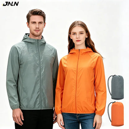 Waterproof Hiking Windbreaker Jacket – Unisex Quick-Dry Outdoor Rain Jacket