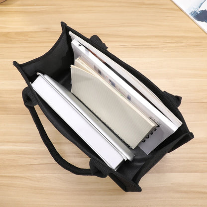 Canvas Tote Bag Large Capacity – Thickened Handheld Bag for Men & Women