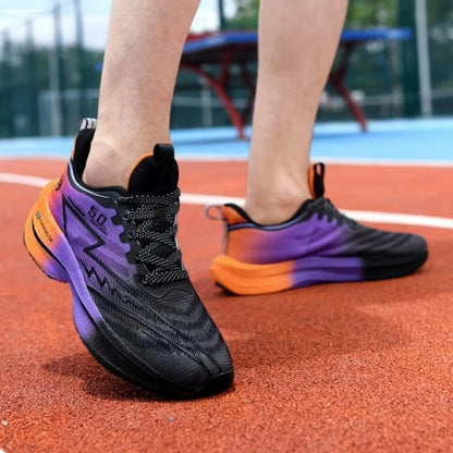 Carbon Plate Running Shoes – Soft Cushion Shock-Absorbing Unisex Sneakers