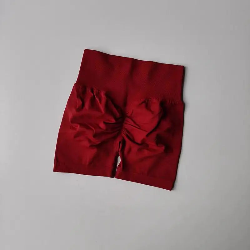Ruched Butt Lift Yoga Shorts – High Waist Women's Workout Shorts