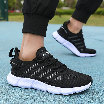 Men's Mesh Breathable Sneakers – Lightweight Casual Running Shoes