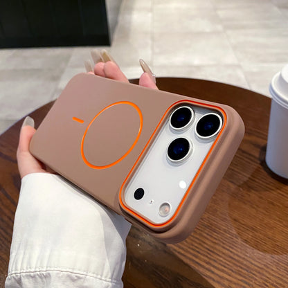 Ultrathin Simple Magnetic Phone Case Iphone 11 12 13 14 15 16 17 18 Pro Max Air Wireless Charging