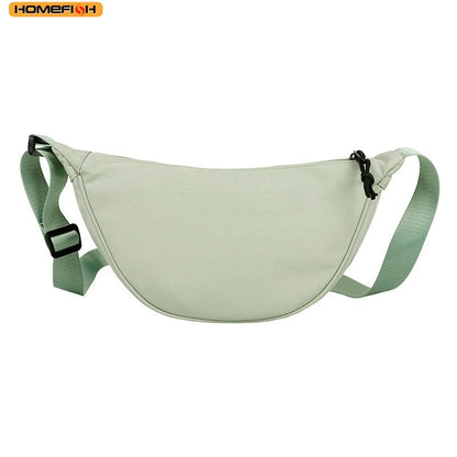 Crossbody Shoulder Bag – Casual Lightweight Crescent Messenger Bag