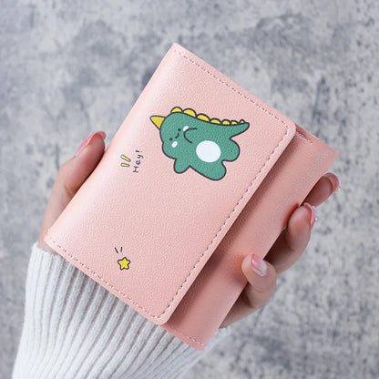 Cute Cartoon Small Wallet for Women – Card Holder Coin Purse