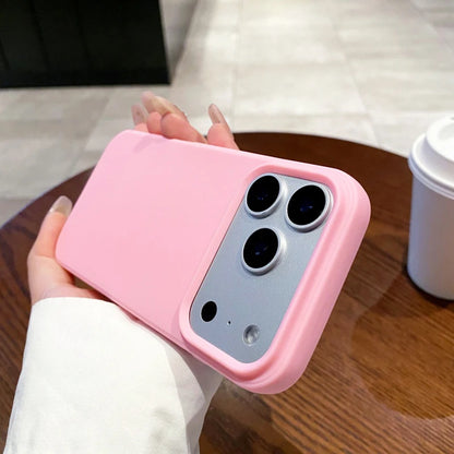 Luxury Candy Color Silicone Soft Case Iphone 17 Air 16 16e 15 14 Pro Max Plus Matte Thin Tpu Cover