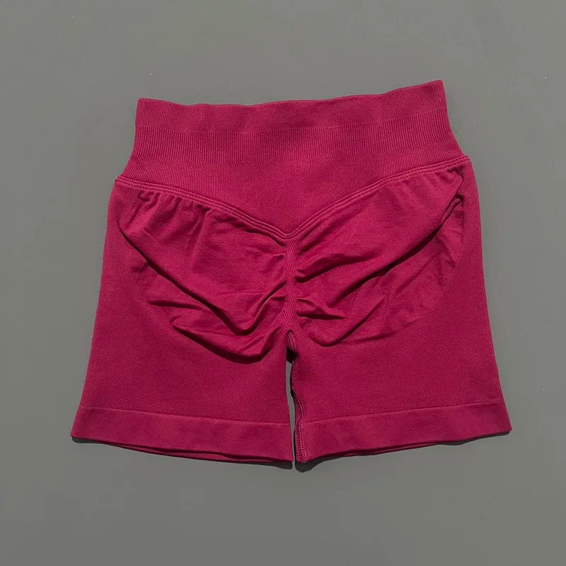 Scrunch Butt Biker Shorts for Women – High Waist Gym Workout Yoga