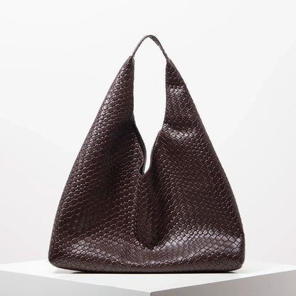 Women's Retro Hobo Tote Bag – Large Capacity Shoulder Bag
