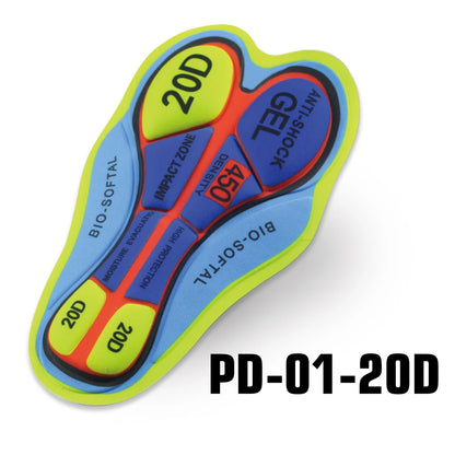 Cycling Seat Pad Insert – 3D/5D/12D Gel Cushion for Men & Women
