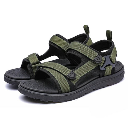 Men's Sport Sandals – Adjustable Strap Outdoor Beach Shoes